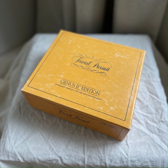 VTG 1984 Trivial Pursuit Genus II Edition Subsidiary Card Set - Picture 2 of 7